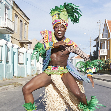Carnival dancer.