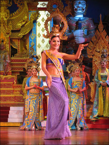 泰国特色表演_娱_世界游网 World Travel Onlin