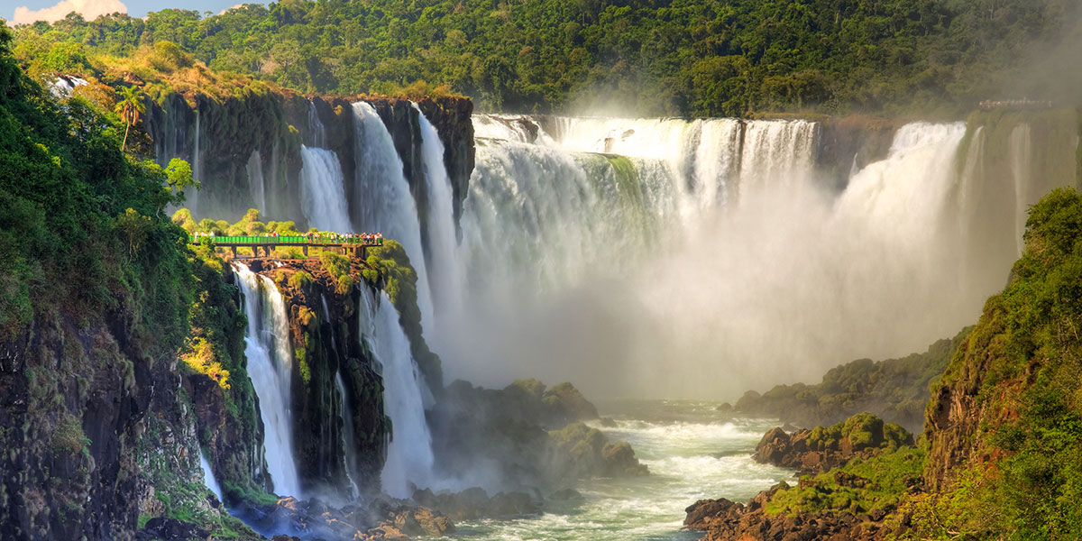 Iguazu Falls Landscape