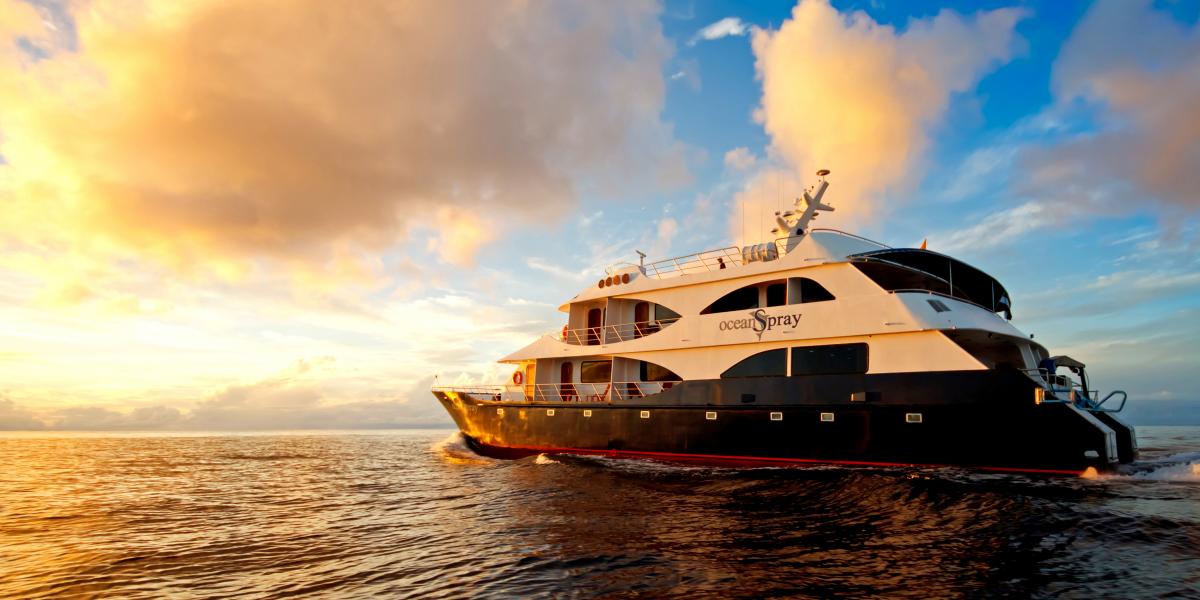 Ecuador - Galapagos Luxury Cruises - Galapagos Ocean Spray