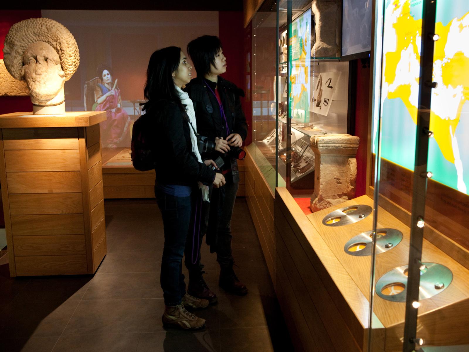 罗马浴场博物馆展厅