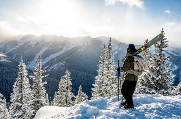 88美元季初缆车票开售！透过摄影师的镜头看美国阿斯本的山脉和滑雪运动