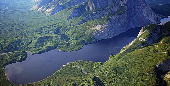 辛普森航空社定制加拿大空中旅行 鸟瞰大自然壮丽美景