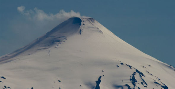 The Villarrica Volcano was chosen as one of the most photogenic in the world