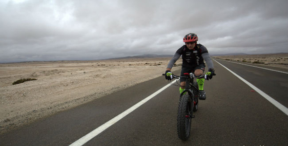 A new world altitude cycling record was achieved by German citizen Guido Kunze on the Ojos del Salado Volcano