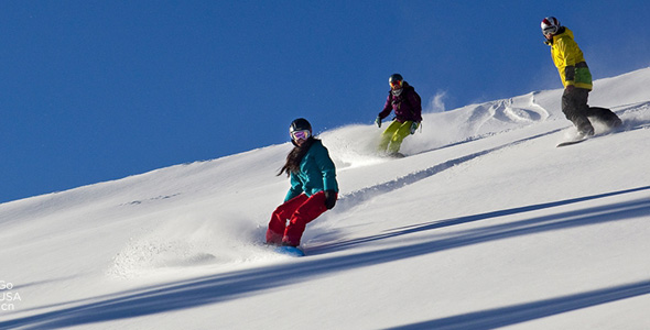 美国阿斯本/雪堆山：体验滑雪时尚