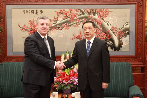 Li Jinzao Meets with Vice Prime Minister of Georgia