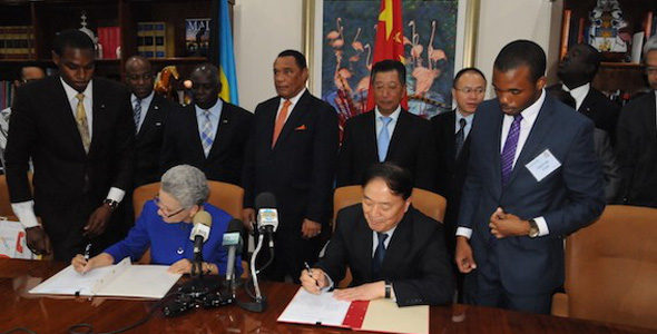 Bahamas, China Sign Memorandum on Air Services 