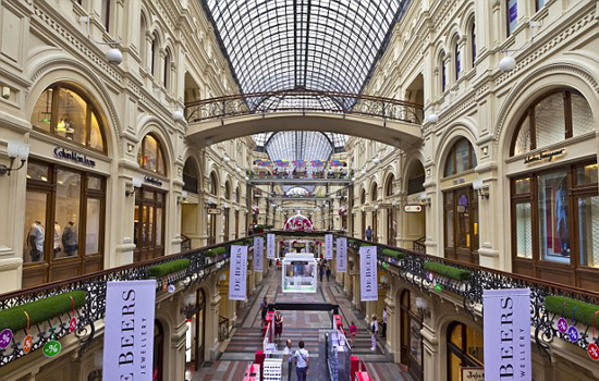 莫斯科获誉“欧洲第一购物目的地”
