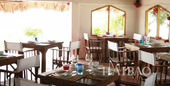 海中的美食站 非洲坦桑尼亚360°环海餐厅