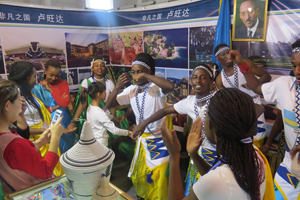 卢旺达参展BITCF 展现当地特色产品