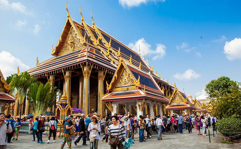 泰国减免签证费吸引大量外籍游客
