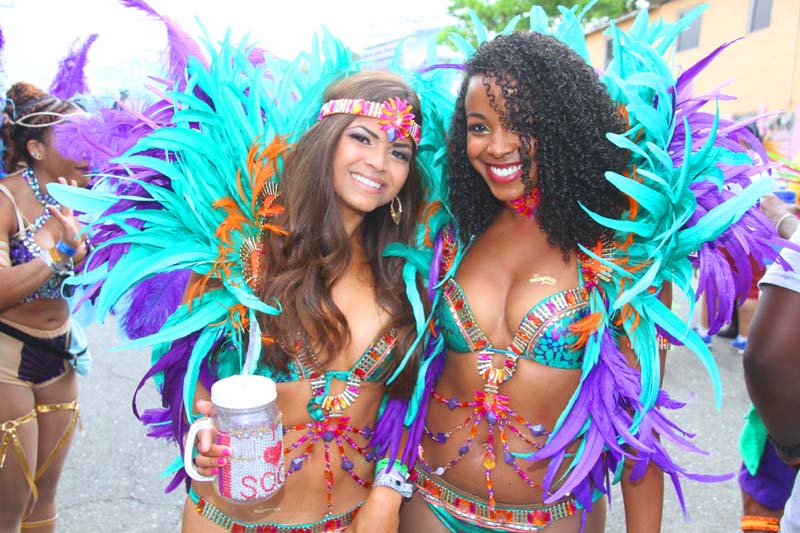 牙买加全国狂欢季美女