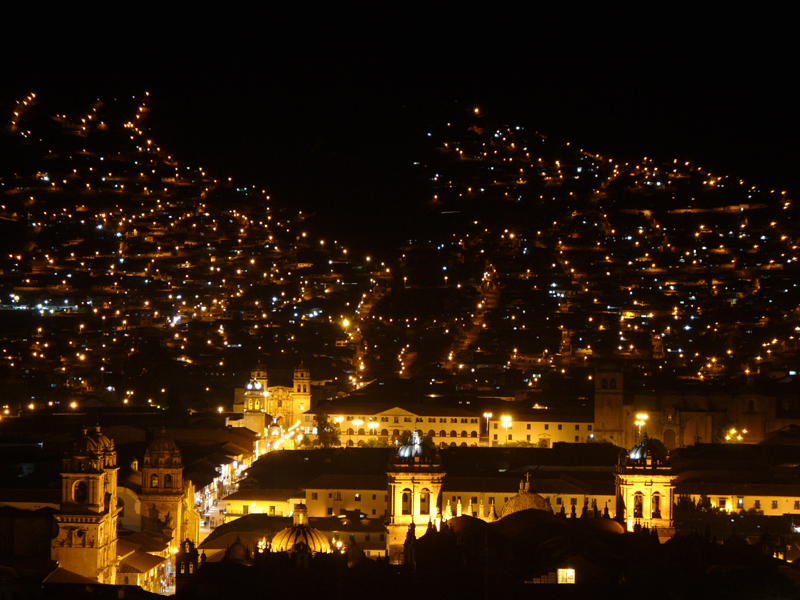秘鲁库斯科夜景
