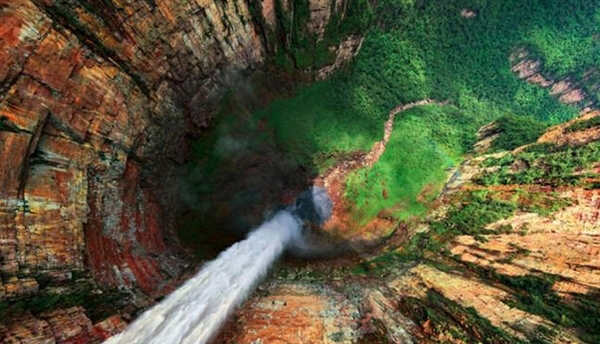 委内瑞拉青龙瀑布