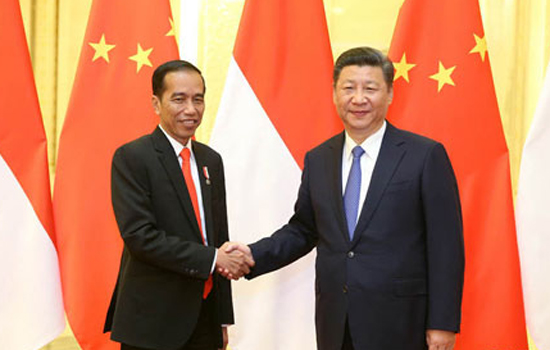 Xi Jinping Meets with President Joko Widodo of Indonesia