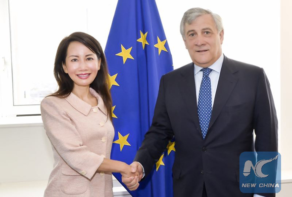 European top legislator says increase in Chinese tourists important for Europe