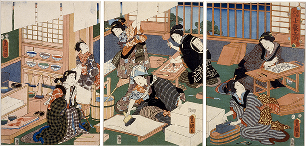 日本珍奇璀璨的浮世绘，带着中国木刻版画的影子……