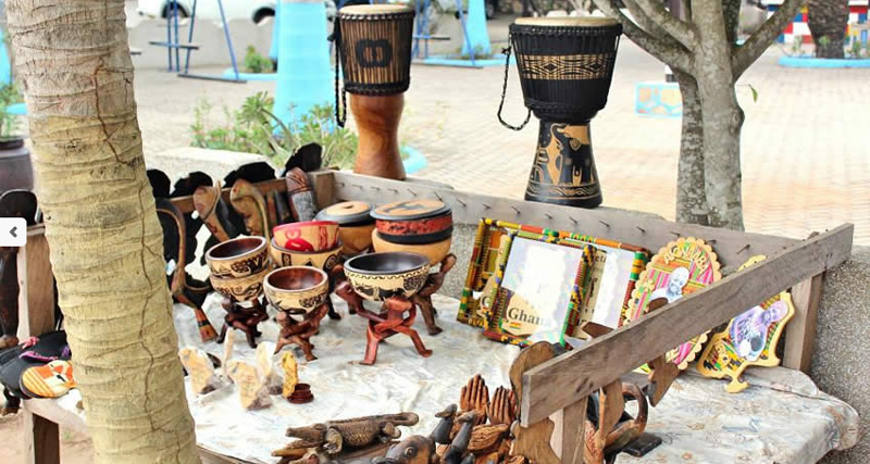 加纳阿克拉工艺品市场