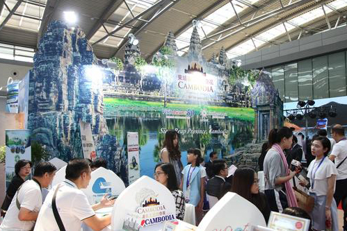 2017西安丝绸之路国际旅游博览会柬埔寨展台