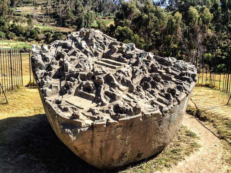秘鲁Sayhuite巨石