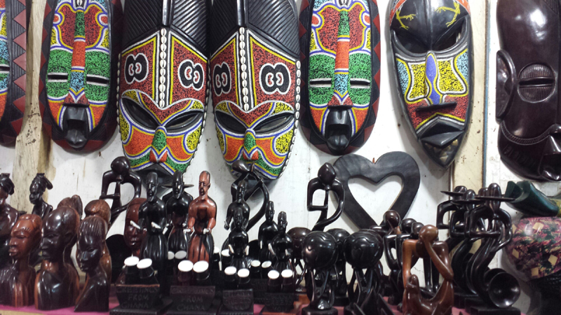 加纳工艺品市场