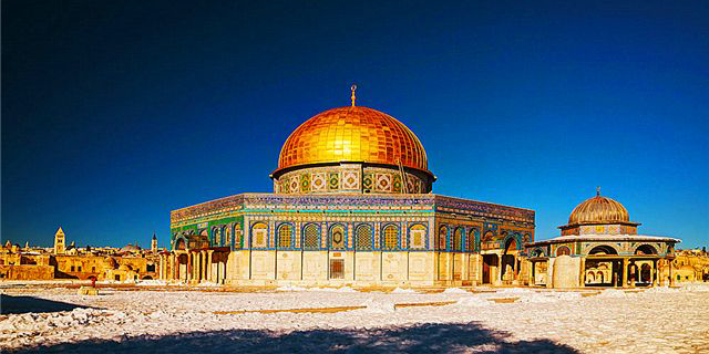 巴勒斯坦耶路撒冷阿克萨清真寺