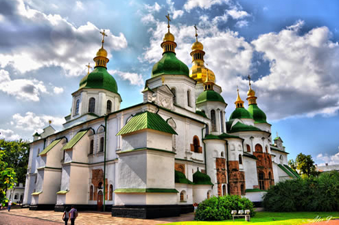 乌克兰基辅圣索菲亚大教堂