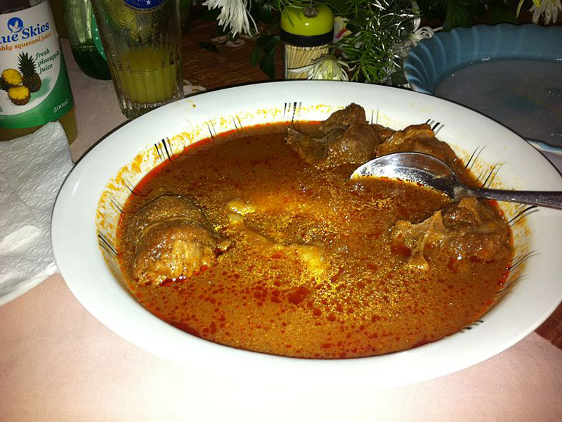 加纳传统美食Fufu