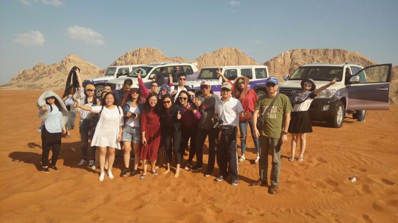 Sharjah hosts a fam trip for Chinese tour operators