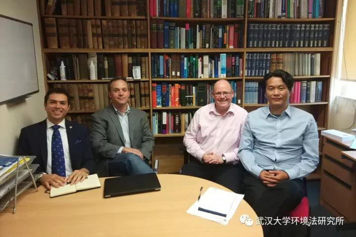 武汉大学环境法研究所访问英国阿伯丁大学