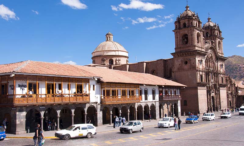 秘鲁库斯科圣克里斯托瓦尔广场