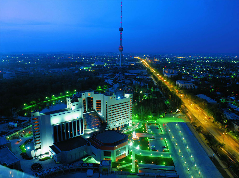 乌兹别克斯坦塔什干夜景