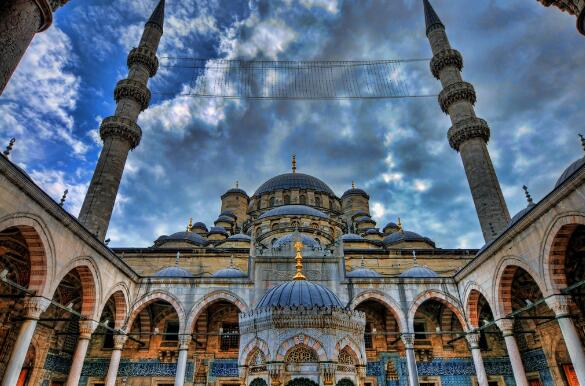 乌兹别克斯坦费尔干纳盆地Djami清真寺