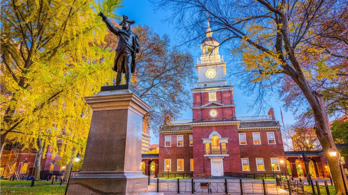 Independence Hall in Philadelphia. Photo: Shutterstock