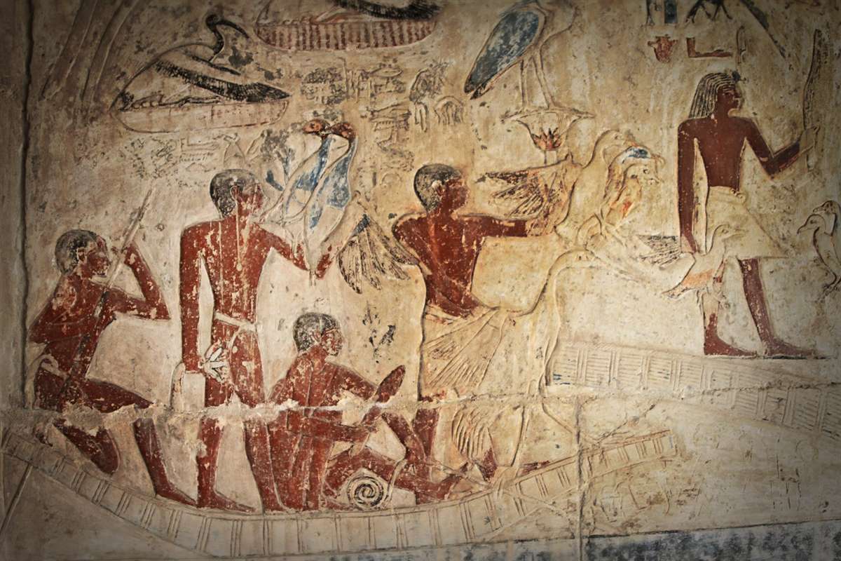 埃及古墓壁画