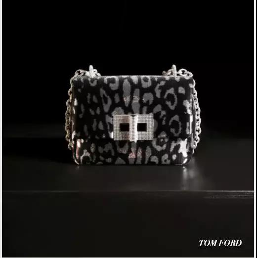 Tom Ford豹纹斜挎包