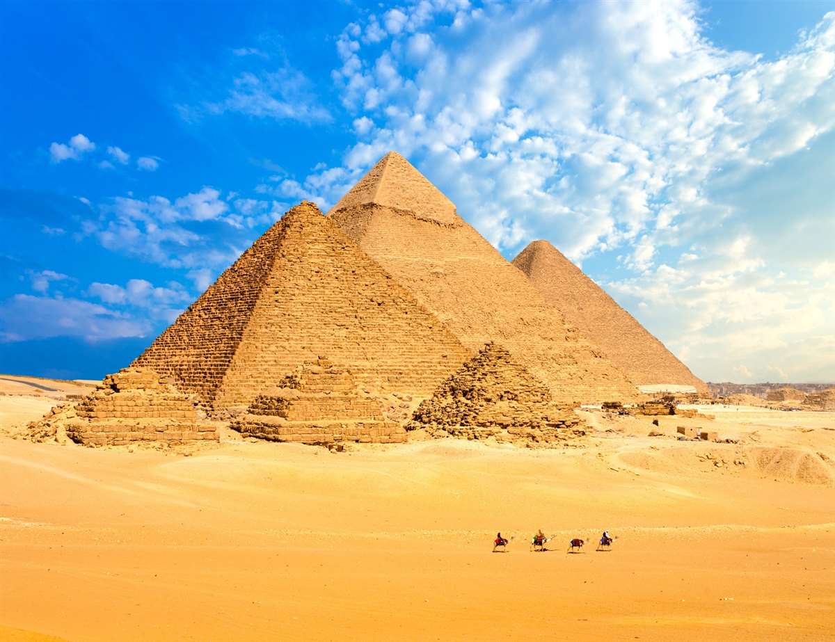 埃及金字塔摄影展示图 - 爱贝亲子网
