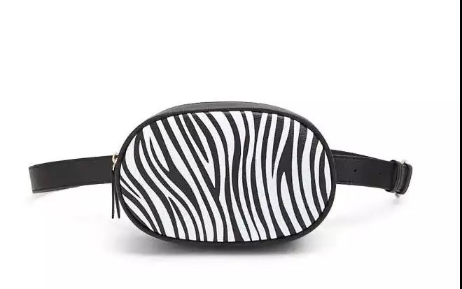 Zebra Print Belt Bag