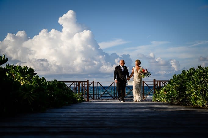 加勒比牙买加半月度假村婚纱照