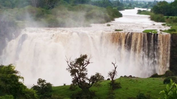 埃塞俄比亚旅游景点青尼罗河瀑布
