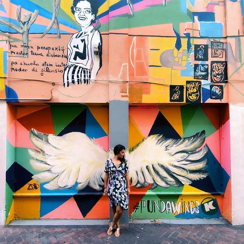 加勒比海库拉索岛邦达区壁画