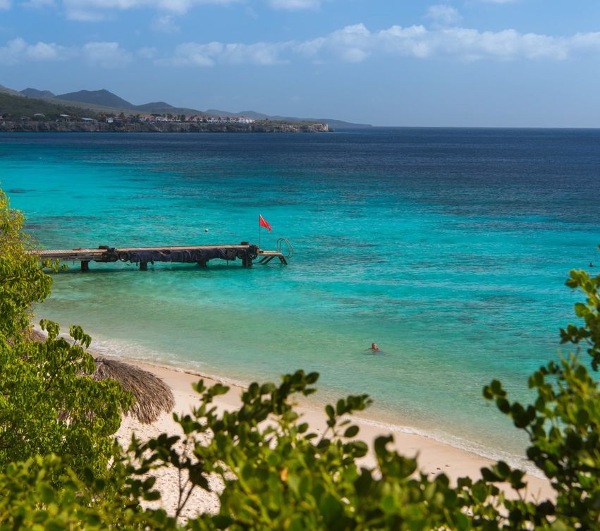 加勒比海库拉索岛Kalki海滩