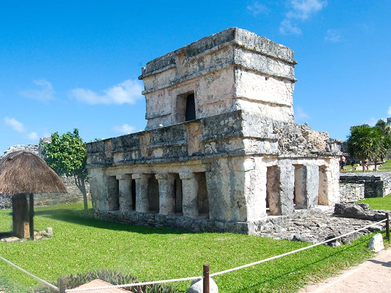 墨西哥尤卡坦半岛玛雅遗址图卢姆
