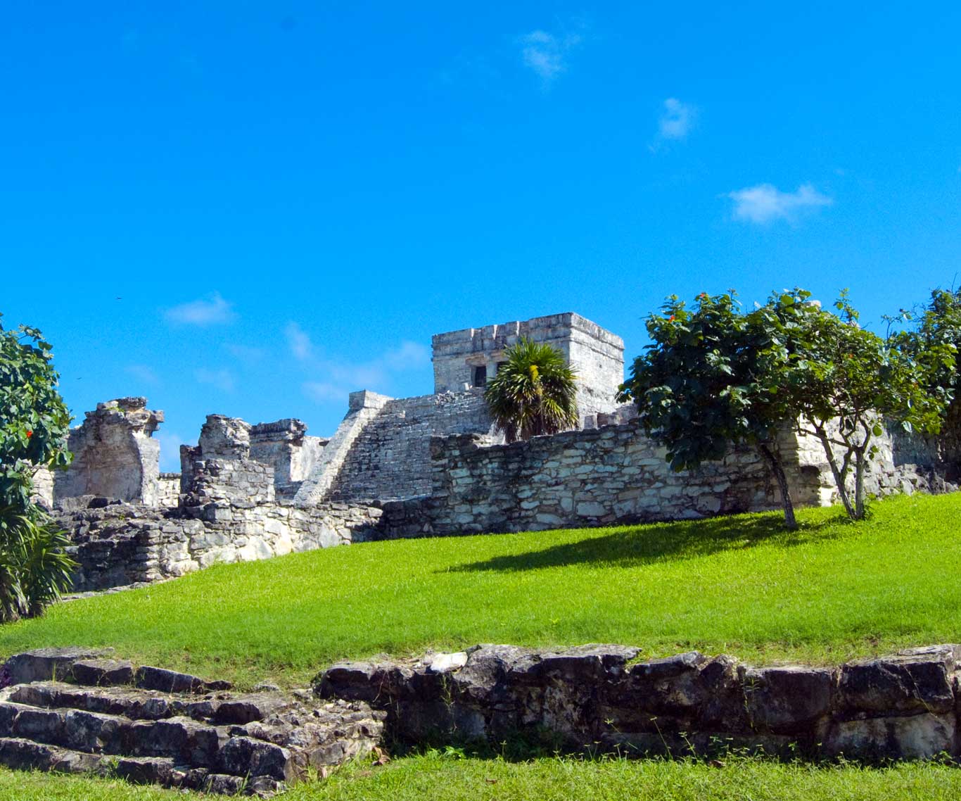 墨西哥尤卡坦半岛玛雅遗址图卢姆