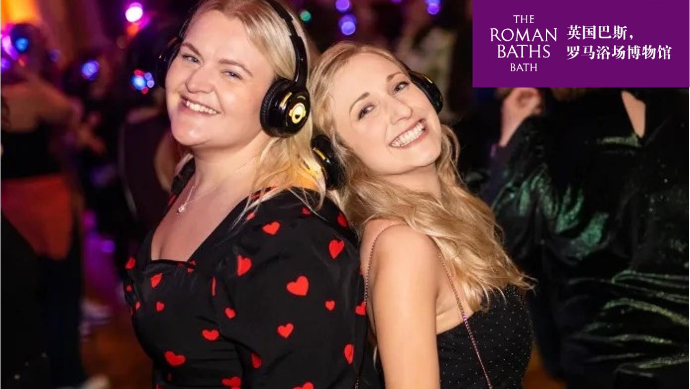 Join us for a feel-good night out at our Roman Baths Silent Discos